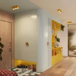 Aura lampa sufitowa 3xGX53 żółta SL.2640