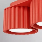 Aura lampa sufitowa 3xGX53 czerwona SL.2641