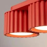 Aura lampa sufitowa 3xGX53 czerwona SL.2641