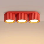 Aura lampa sufitowa 3xGX53 czerwona SL.2641