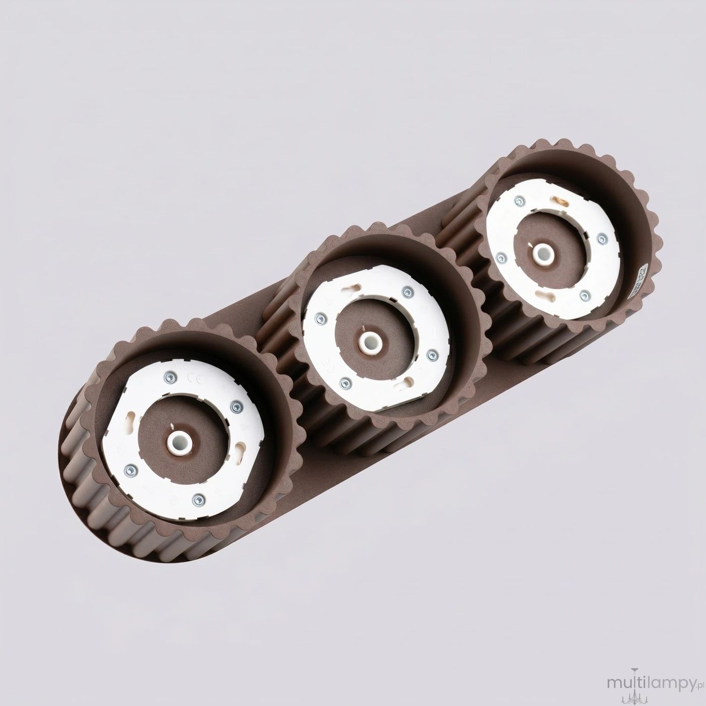 Aura lampa sufitowa 3xGX53 brązowa SL.2642