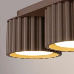 Aura lampa sufitowa 3xGX53 brązowa SL.2642