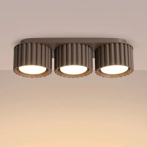 Aura lampa sufitowa 3xGX53 brązowa SL.2642