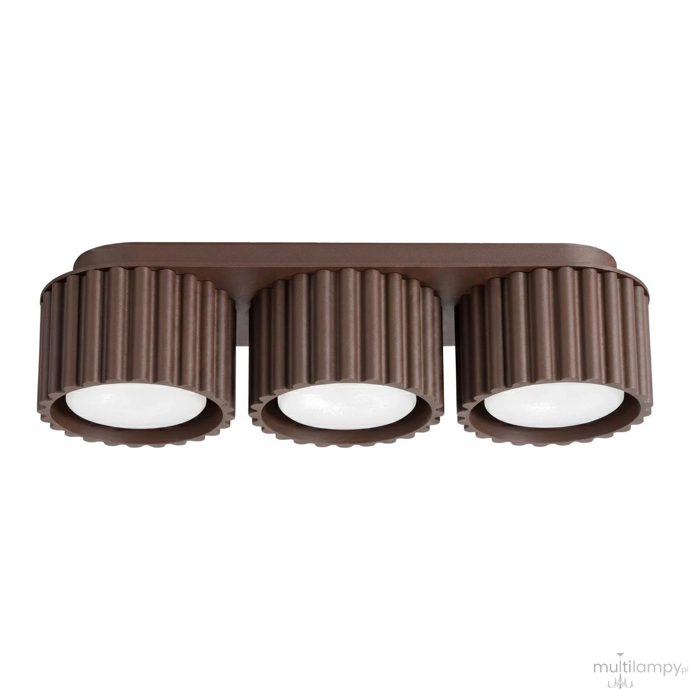 Aura lampa sufitowa 3xGX53 brązowa SL.2642