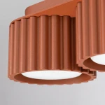 Aura lampa sufitowa 3xGX53 ochra czerwona SL.2632