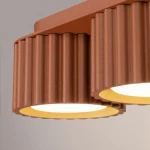 Aura lampa sufitowa 3xGX53 ochra czerwona SL.2632