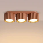Aura lampa sufitowa 3xGX53 ochra czerwona SL.2632