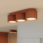 Aura lampa sufitowa 3xGX53 ochra czerwona SL.2632
