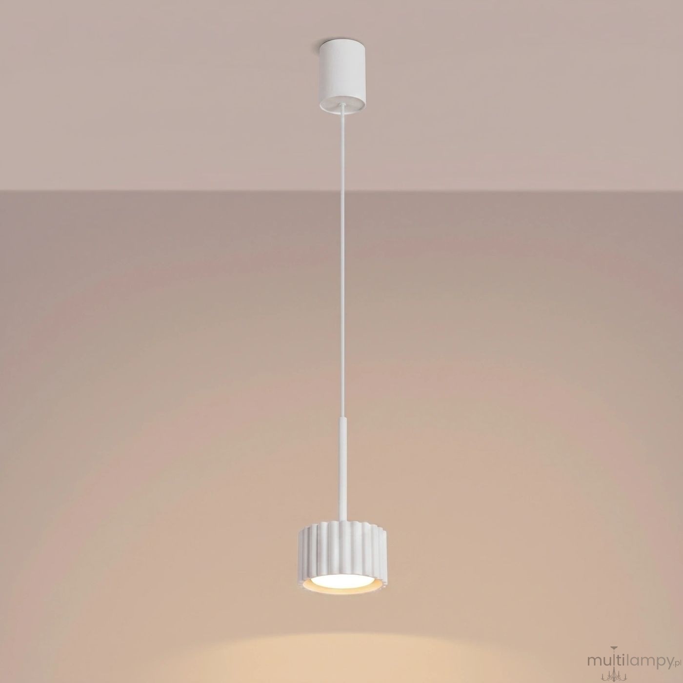 Aura 1 lampa wisząca GX53 biała SL.2676