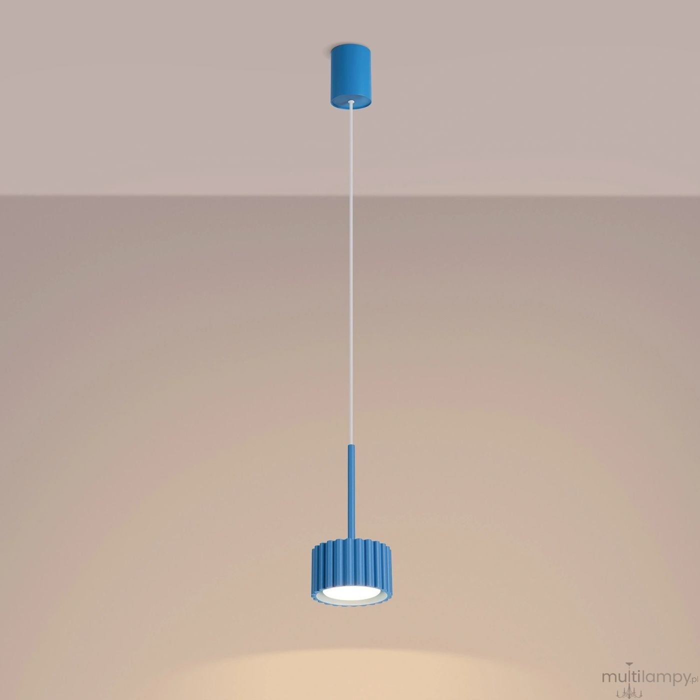 Aura 1 lampa wisząca GX53 błękitna SL.2691