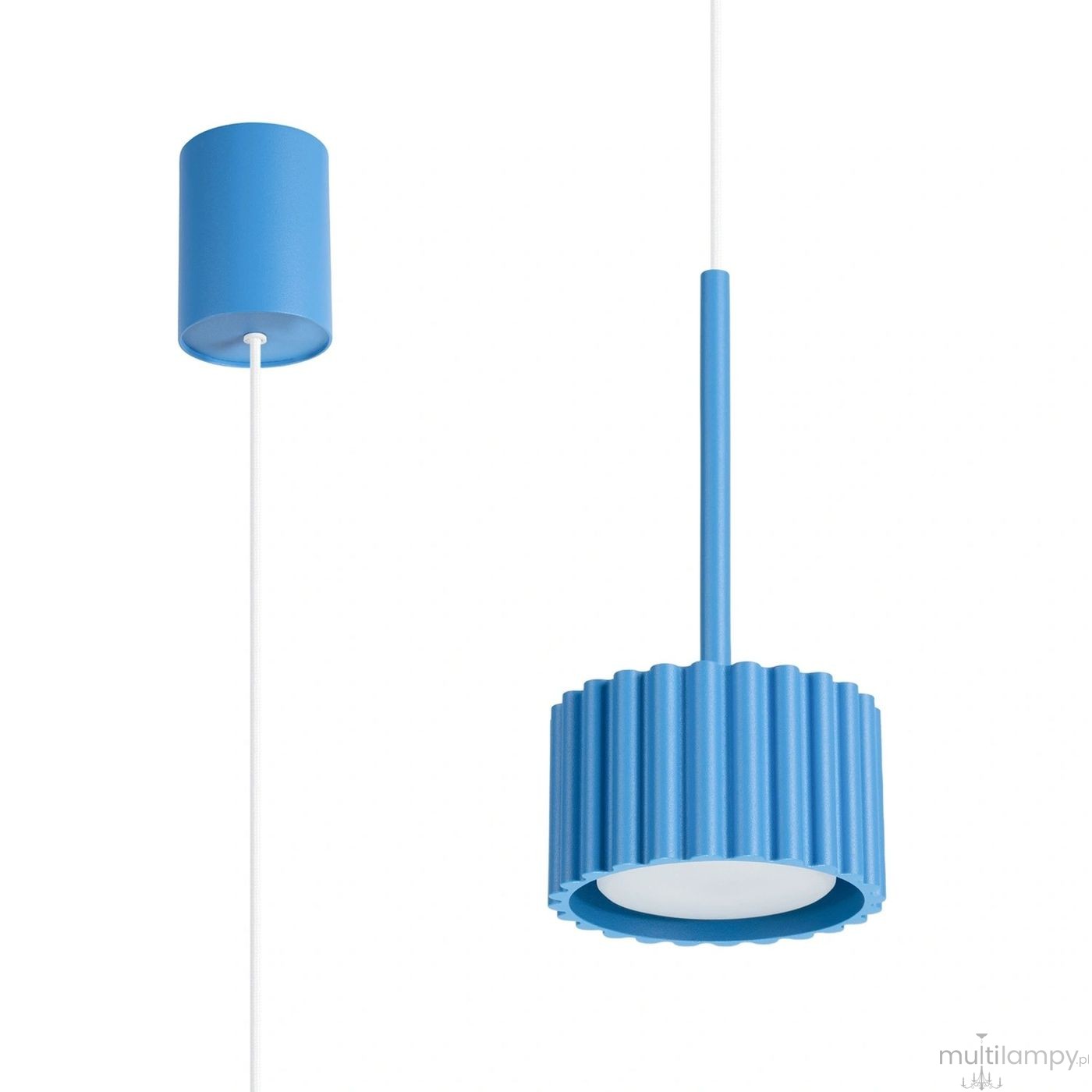 Aura 1 lampa wisząca GX53 błękitna SL.2691