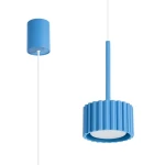 Aura 1 lampa wisząca GX53 błękitna SL.2691