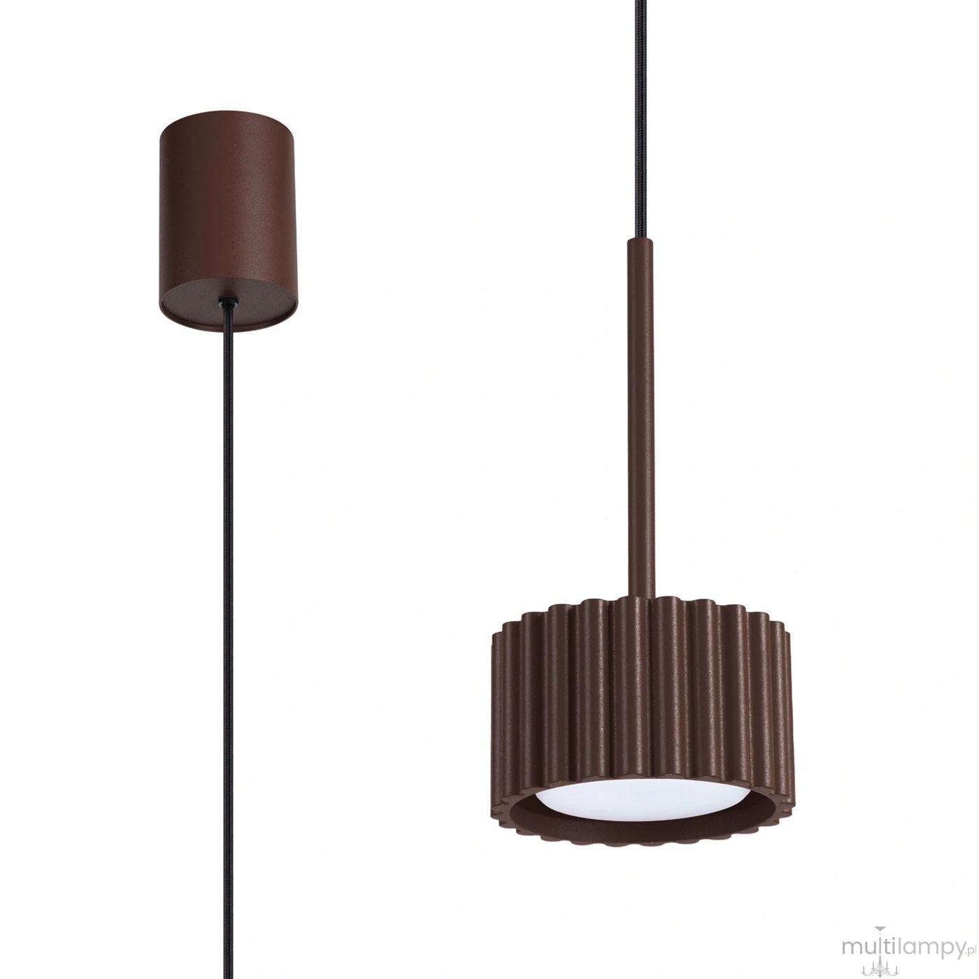 Aura 1 lampa wisząca GX53 brązowa SL.2690