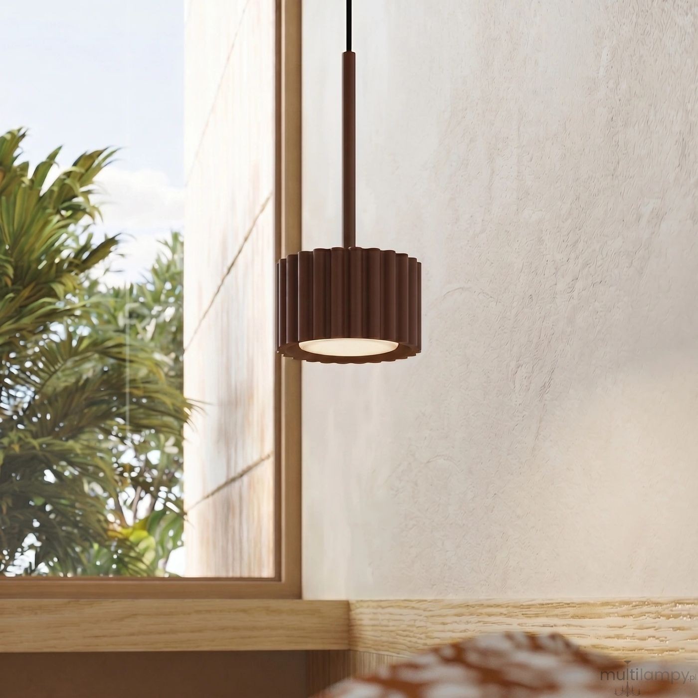 Aura 1 lampa wisząca GX53 brązowa SL.2690