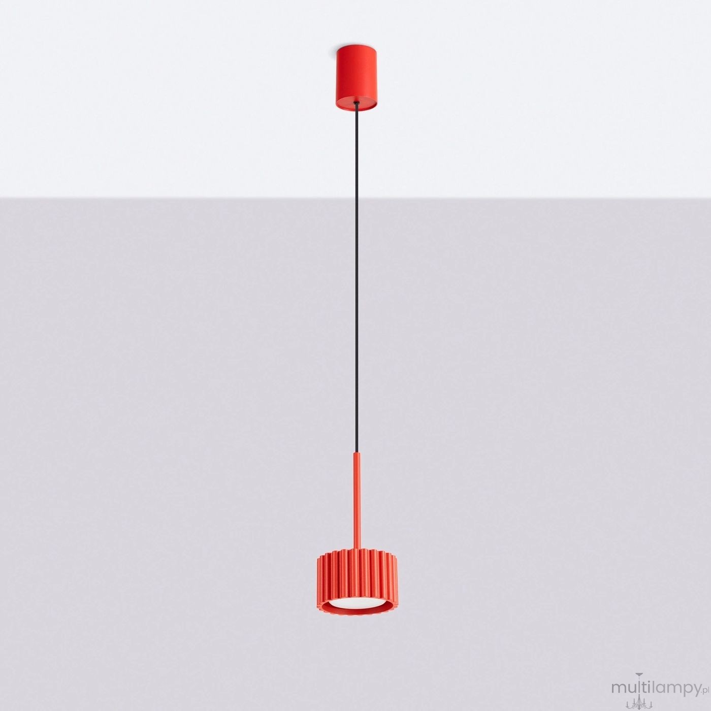 Aura 1 lampa wisząca GX53 czerwona SL.2689
