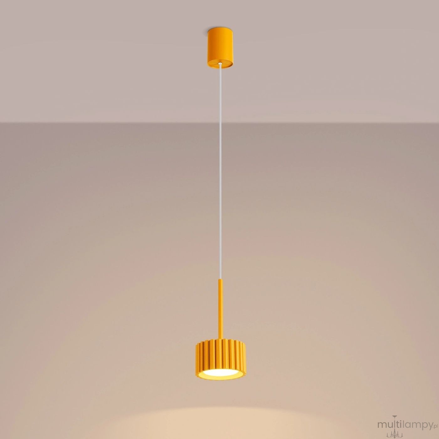 Aura 1 lampa wisząca GX53 żółta SL.2688