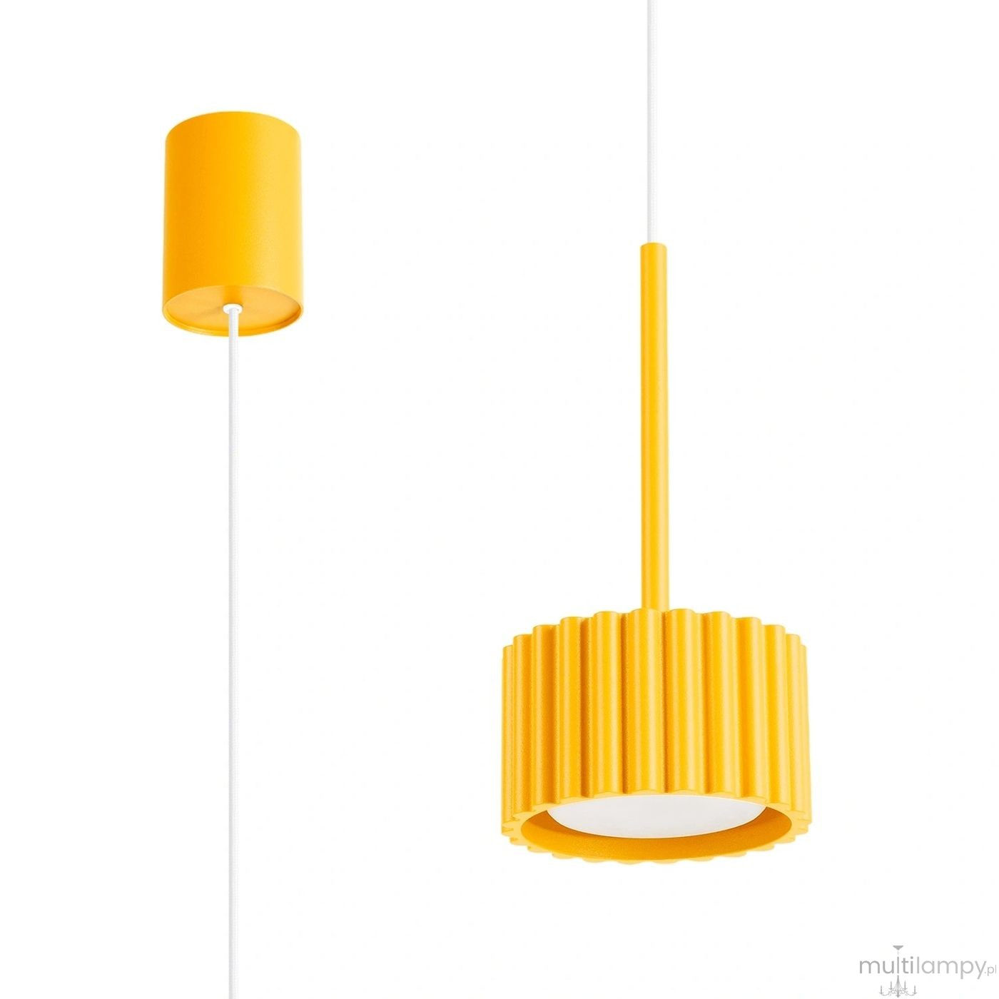 Aura 1 lampa wisząca GX53 żółta SL.2688