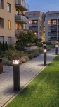 Barel H100 lampa stojąca ogrodowa LED 20W antracyt BKW-1000