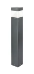 Barel H100 lampa stojąca ogrodowa LED 20W antracyt BKW-1000