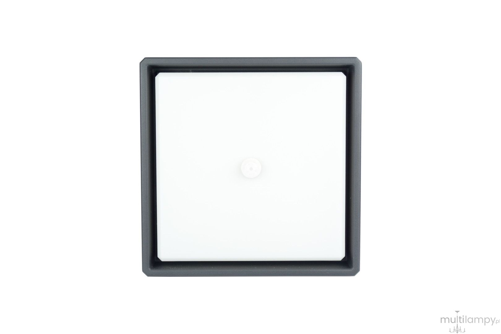 Beni D20x20 plafon elewacyjny ścienny z czujnikiem ruchu LED 18W CCT ciemny popiel
