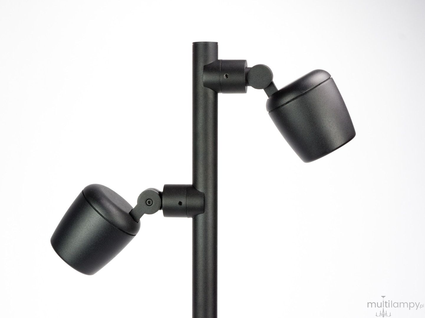 Dublo H100 lampa stojąca ogrodowa 2xGU10 czarna DBL-1000