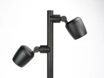 Dublo H100 lampa stojąca ogrodowa 2xGU10 czarna DBL-1000