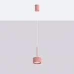 Aura 1 lampa wisząca GX53 brzoskwiniowa SL.2685