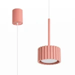 Aura 1 lampa wisząca GX53 brzoskwiniowa SL.2685