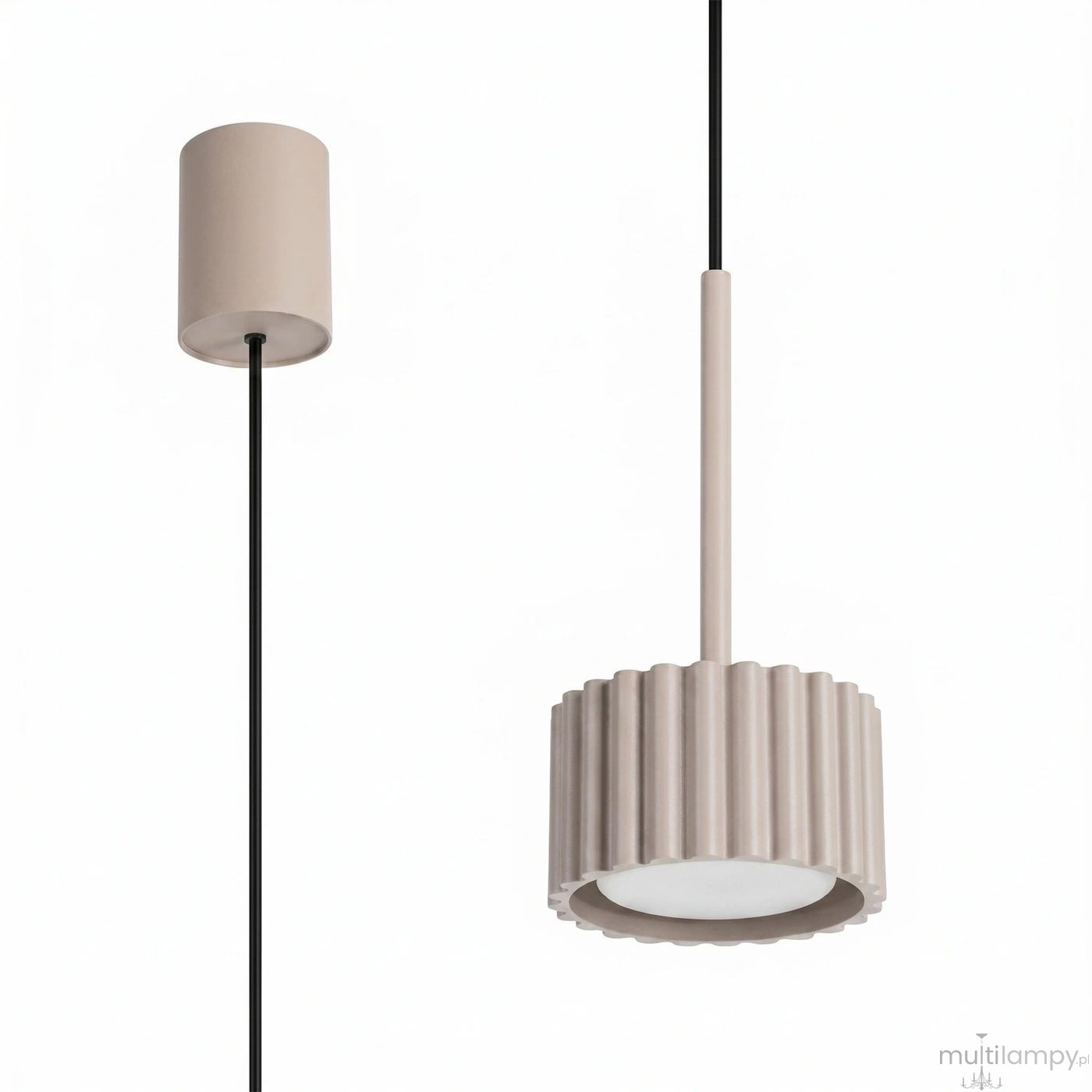 Aura 1 lampa wisząca GX53 taupe SL.2683