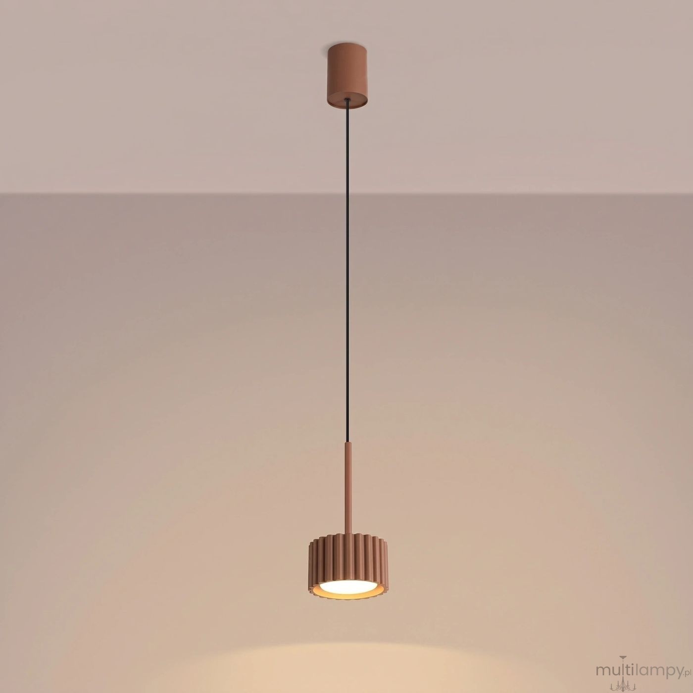 Aura 1 lampa wisząca GX53 mocca SL.2681