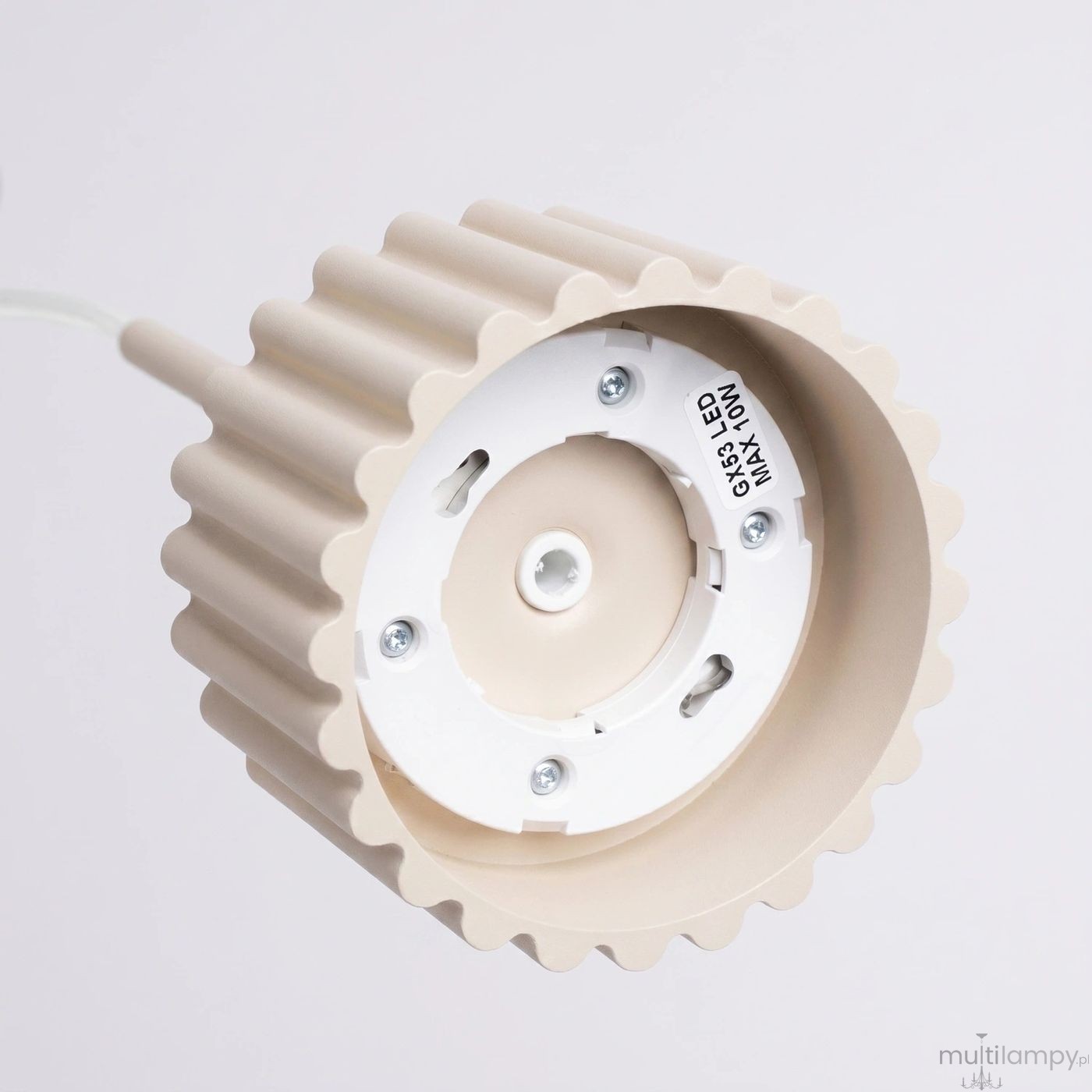 Aura 1 lampa wisząca GX53 beżowa SL.2678