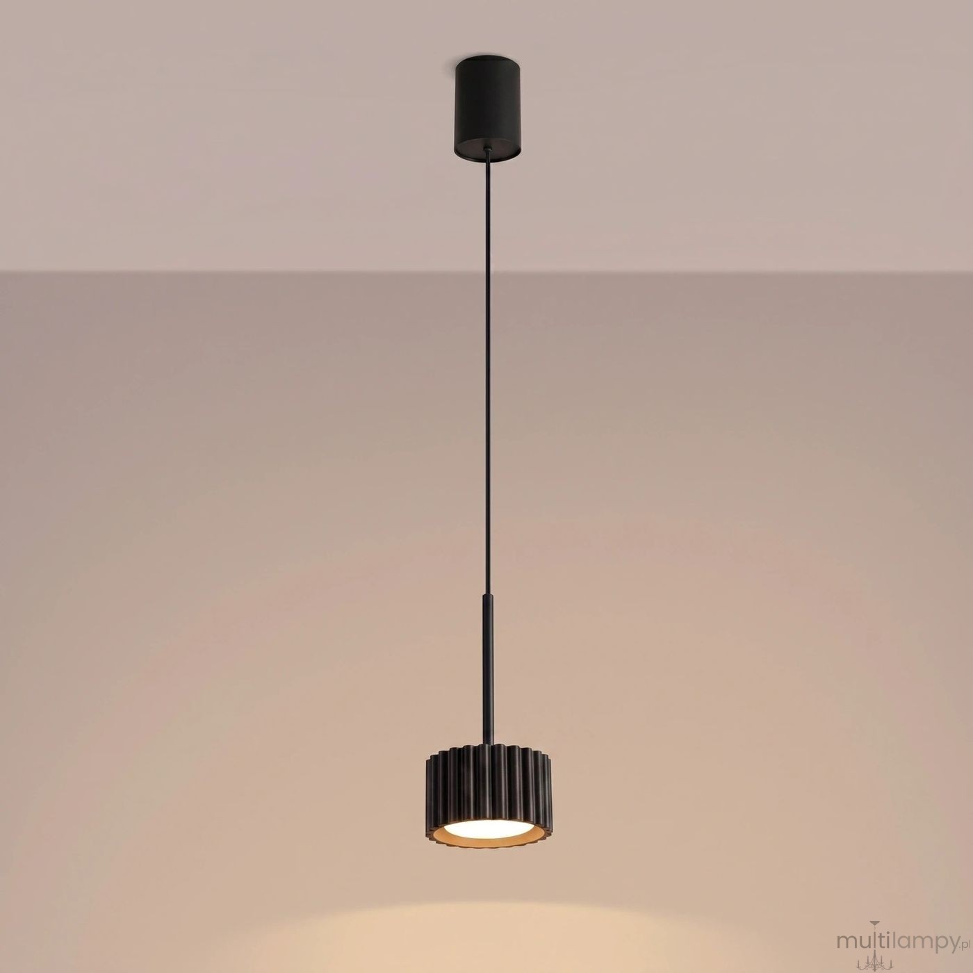 Aura 1 lampa wisząca GX53 czarna SL.2677