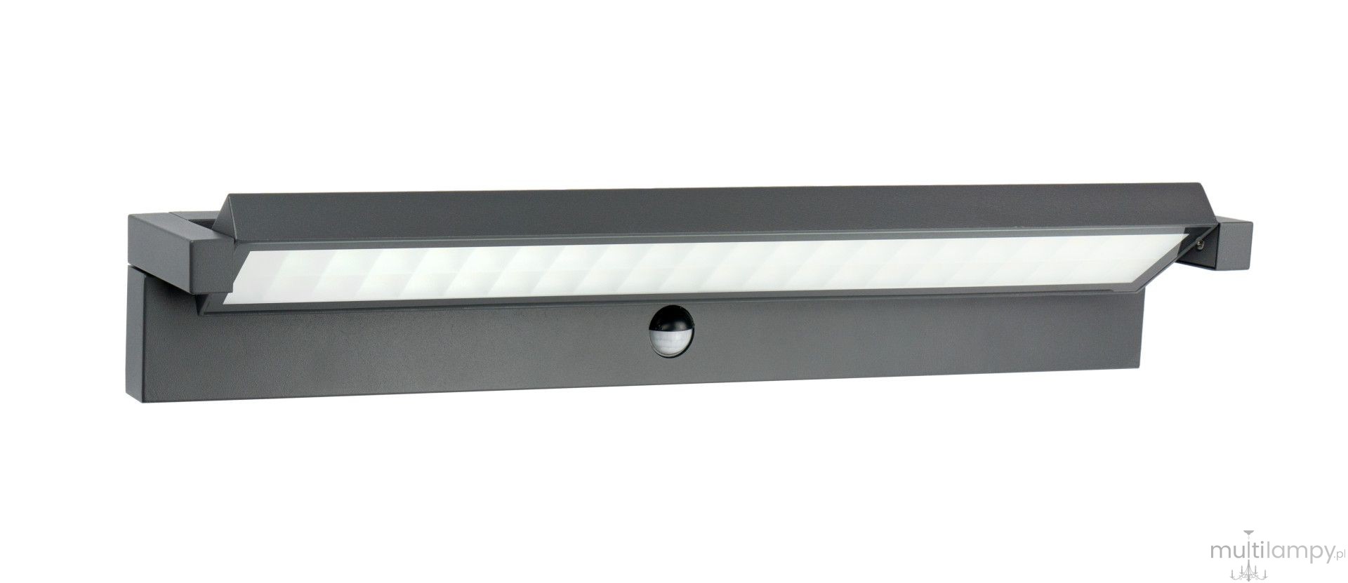 Ren 60 kinkiet elewacyjny kierunkowy z czujnikiem ruchu LED 50W 4000K ciemny popiel