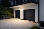 Ren 60 kinkiet elewacyjny kierunkowy z czujnikiem ruchu LED 50W 4000K ciemny popiel