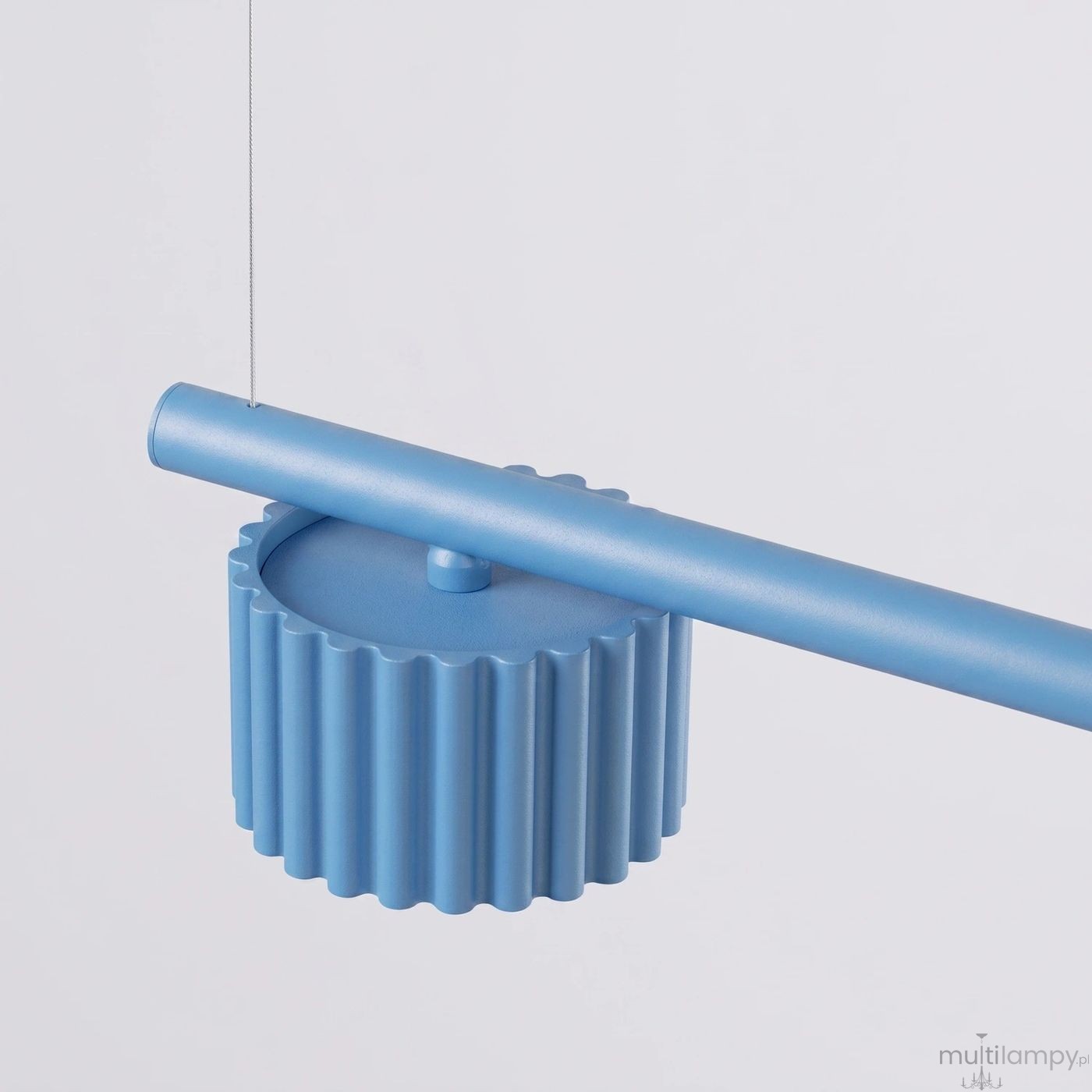 Aura lampa wisząca 4xGX53 błękitna SL.2710