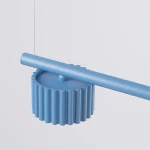 Aura lampa wisząca 4xGX53 błękitna SL.2710