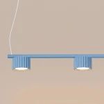 Aura lampa wisząca 4xGX53 błękitna SL.2710