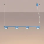 Aura lampa wisząca 4xGX53 błękitna SL.2710