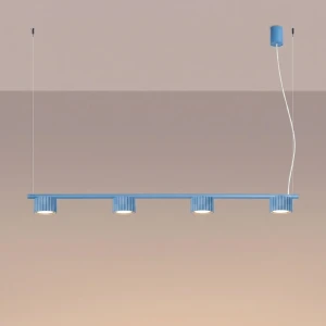 Aura lampa wisząca 4xGX53 błękitna SL.2710