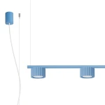 Aura lampa wisząca 4xGX53 błękitna SL.2710