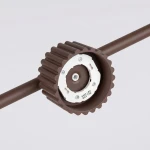 Aura lampa wisząca 4xGX53 brązowa SL.2709