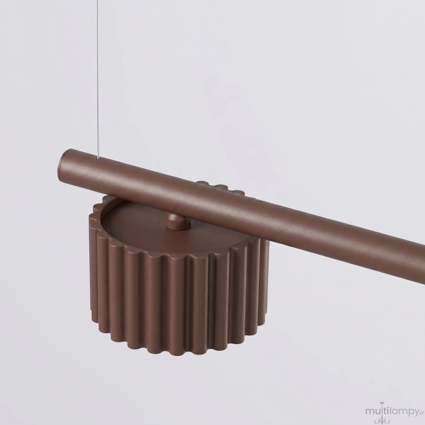 Aura lampa wisząca 4xGX53 brązowa SL.2709