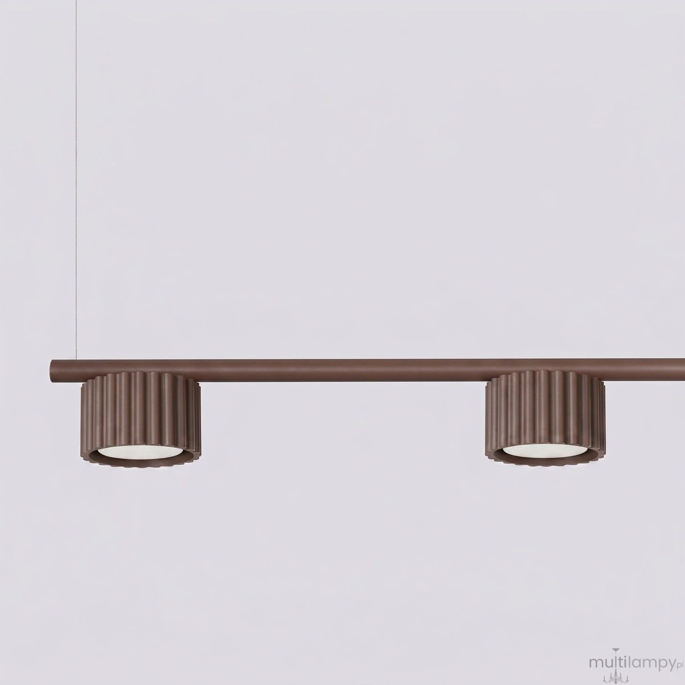 Aura lampa wisząca 4xGX53 brązowa SL.2709