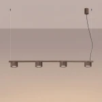 Aura lampa wisząca 4xGX53 brązowa SL.2709
