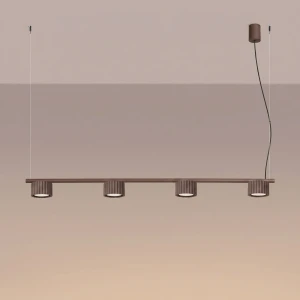 Aura lampa wisząca 4xGX53 brązowa SL.2709