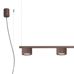 Aura lampa wisząca 4xGX53 brązowa SL.2709