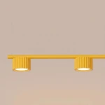 Aura lampa wisząca 4xGX53 żółta SL.2707