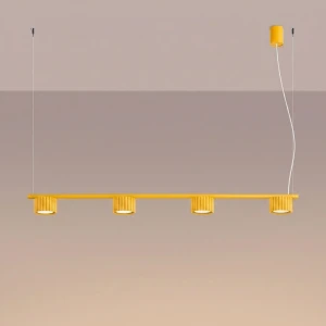Aura lampa wisząca 4xGX53 żółta SL.2707
