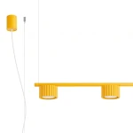 Aura lampa wisząca 4xGX53 żółta SL.2707