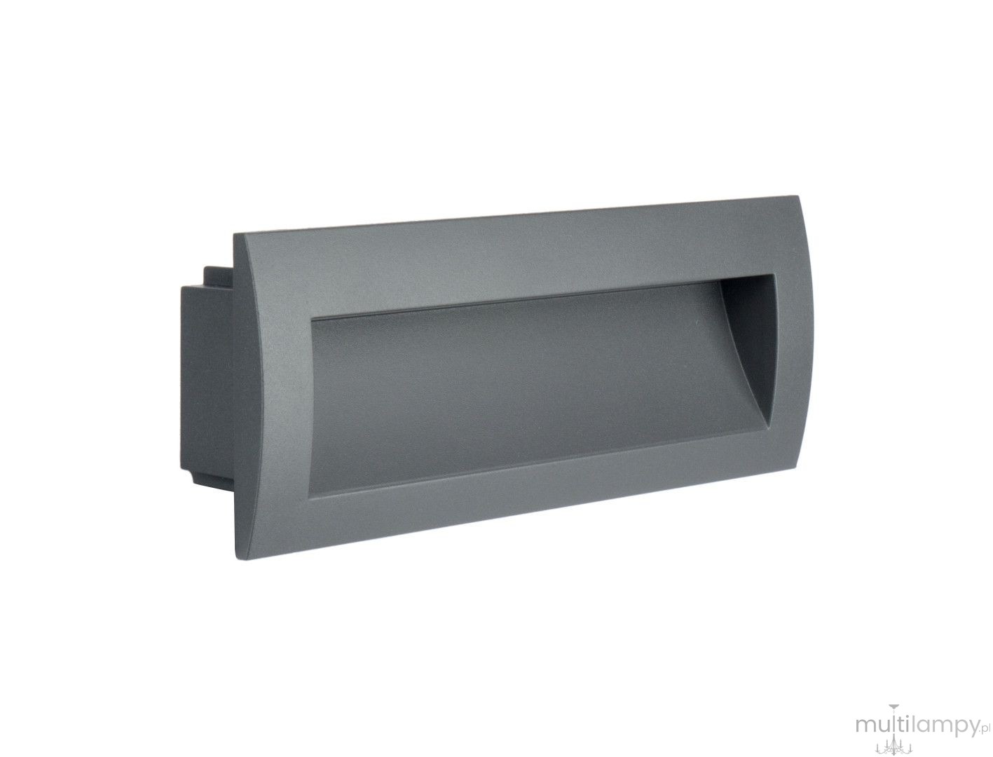 Mur lampa zewnętrzna do zabudowy LED 6W CCT ciemny popiel M2400